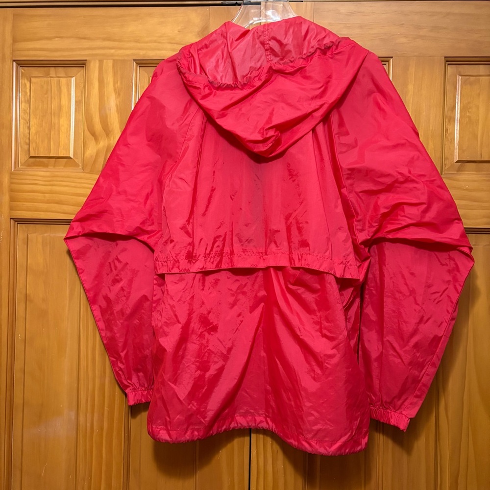 Helly Hansen Vibrant Red Nylon Packable Jacket Si… - image 3